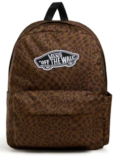 Plecak młodzieżowy Vans Old Skool Classic Backpack - dachshund brown - Plecaki - miniaturka - grafika 1