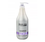 Szampony do włosów - Stapiz Sleek Line Violet Blond Szampon Perłowo Fioletowy 1L - miniaturka - grafika 1