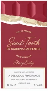 Sabrina Carpenter Sweet Tooth Cherry Baby woda perfumowana 30 ml - Wody i perfumy damskie Sabrina Carpenter Sweet Tooth Cherry Baby woda perfumowana 30 ml - Wody i perfumy damskie - miniaturka - grafika 1