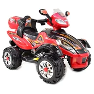 Pojazdy elektryczne dla dzieci - Import SUPER-TOYS QUAD WINNER 4 BIEGI,2 SILNIKI STRONG 2+PILOT/ PB-903 PB-903-R/C-CZARNY - miniaturka - grafika 1