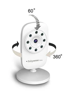BabySense Dodatkowa kamera do video niani V24 - Elektroniczne nianie i monitory oddechu - miniaturka - grafika 1
