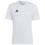 Koszulki sportowe męskie - Koszulka męska adidas Entrada 22 Tee HC0452, biała, rozmiar XXL - miniaturka - grafika 1