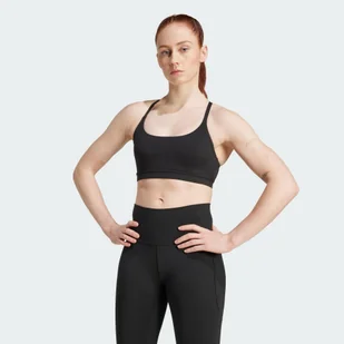 Biustonosz adidas All Me Light Support - Bielizna sportowa damska - miniaturka - grafika 1
