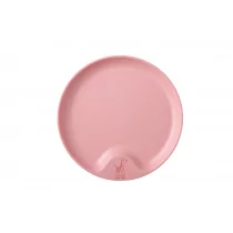 Mepal Talerzyk dziecięcy Mio Deep Pink 108001578400 - Miseczki i talerzyki dla dzieci - miniaturka - grafika 1