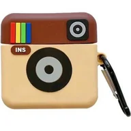 Akcesoria do słuchawek - Etui Airpods 1 2 Słuchawki Pokrowiec Foto Aparat - miniaturka - grafika 1