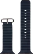 Akcesoria do smartwatchy - PASEK DO ZEGARKA APPLE WATCH 1/2/3/4/5/6/7/8/9/SE 38/40/41mm GRANATOWY - miniaturka - grafika 1