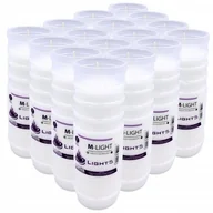 Lampiony i znicze - Wkłady do Zniczy Parafinowe Znicze 120h 5dni 16szt - miniaturka - grafika 1