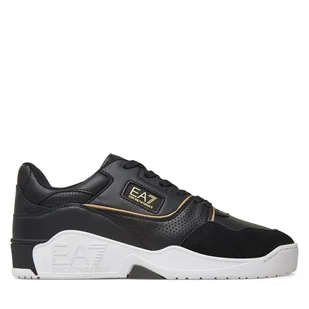 Sneakersy EA7 Emporio Armani X8X187 XK402 M700 Czarny - Sneakersy męskie - miniaturka - grafika 1