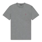 Koszulki męskie - Koszulka męska Napapijri NP0A4H8D160 SALIS SS SUM MED GREY Szara - miniaturka - grafika 1