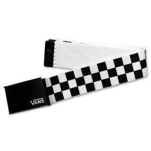 Pasek do spodni Vans Deppster czarno biały VN0A36OKY28 - Paski - miniaturka - grafika 1