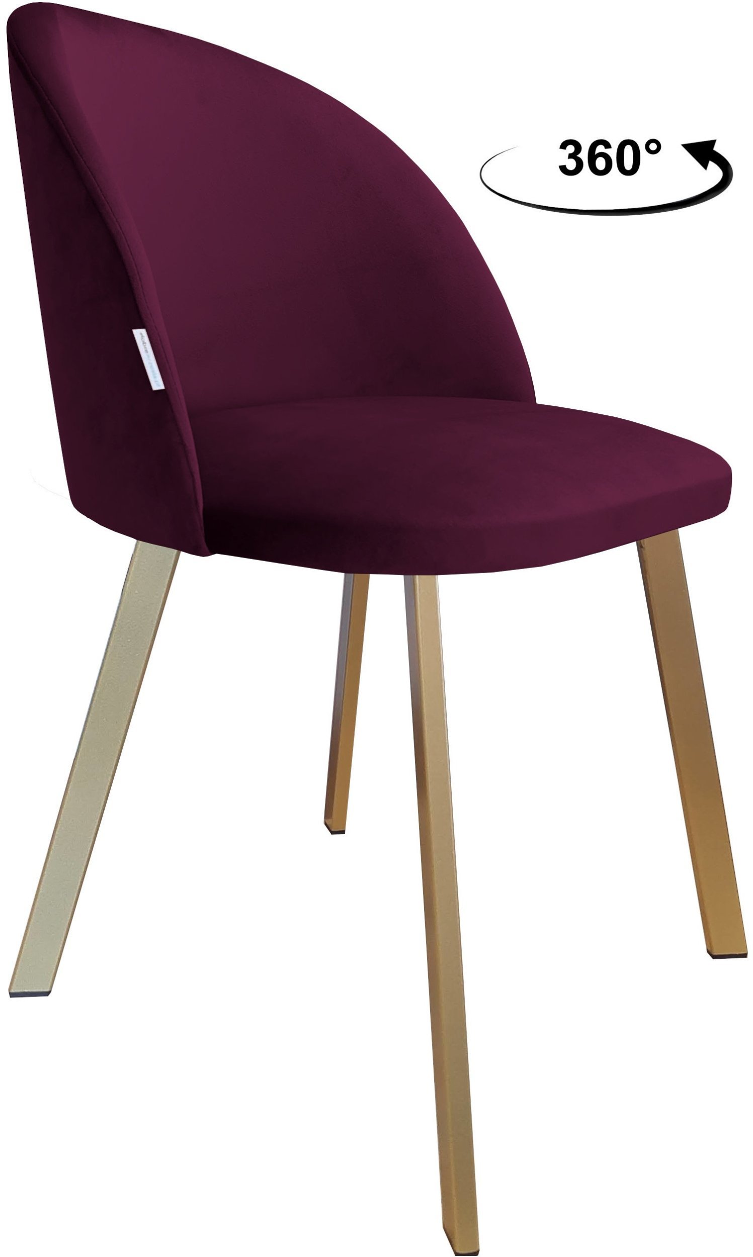 Krzesło obrotowe Colin podstawa Profil złota MG02