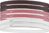Ozdoby do włosów - Nike Opaski na włosy Nike Swoosh Sport 6 szt. kremowe, brązowe N1002008125OS - miniaturka - grafika 1