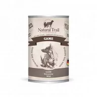 Mokra karma dla psów - Natural Trail NATURAL TRAIL GAME 400g karma w puszce dla psów dziczyzna - miniaturka - grafika 1