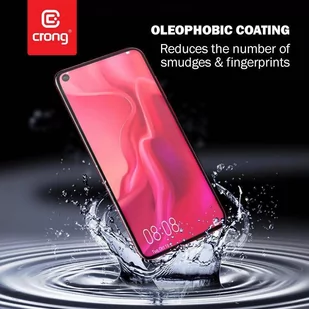 Xiaomi Crong 7D Nano Flexible Glass - Szkło hybrydowe 9H na cały ekran Mi 10 Lite - Szkła hartowane na telefon - miniaturka - grafika 2