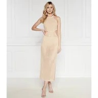 Sukienki - TWINSET Sukienka + szorty | z dodatkiem lnu - miniaturka - grafika 1