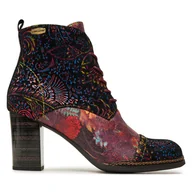 Botki damskie - Botki Laura Vita Elceao 21 Czerwony - miniaturka - grafika 1