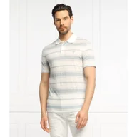 Koszule męskie - GUESS Lniane polo JOSU | Regular Fit - miniaturka - grafika 1