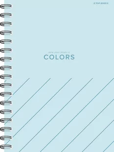 Kołozeszyt A6 80k kratka COLORS 400169231 TOP 2000 - Zeszyty szkolne Kołozeszyt A6 80k kratka COLORS 400169231 TOP 2000 - Zeszyty szkolne - miniaturka - grafika 3