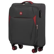 Walizki - Walizka miękka kabinowa DIPPER Wings 20" GREY - miniaturka - grafika 1