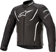 Odzież motocyklowa - Alpinestars Kurtka motocyklowa T-jaws V3 Waterproof Jacket Black White, czarno-biała, XXL - miniaturka - grafika 1