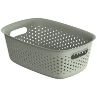 Pudła i pojemniki do przechowywania - Pojemnik Openstore 3.5 l 28 x 10.5 x 19.5 cm zielony Spaceo - miniaturka - grafika 1