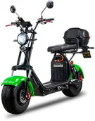 Skutery - Bili Bike Skuter elektryczny BILI COCO TRÓJKOŁOWY HM zielony - miniaturka - grafika 1