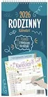 Kalendarz 2026 ścienny notatnikowy planer rodzinny - Kalendarze - miniaturka - grafika 1