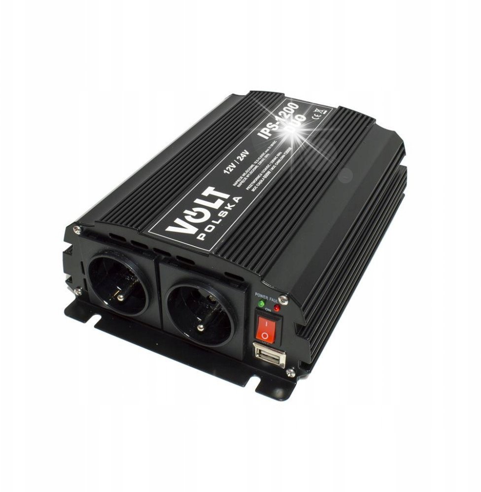 Volt PRZETWORNICA VOLT POLSKA IPS-1200 DUO 12V 24V/230V