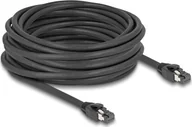 Kable miedziane - Delock DeLOCK network cable RJ-45 Cat.8.1 S/FTP, up to 40 Gbps black, 10 meters - miniaturka - grafika 1