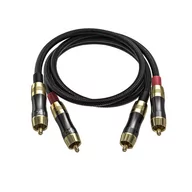 Kable - FiiO LR-RCA2 Kabel RCA stereo interconnect - miniaturka - grafika 1