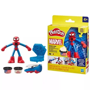 Play-Doh: Zestaw z masą Marvel - Spider-Man - Zabawki kreatywne - miniaturka - grafika 1