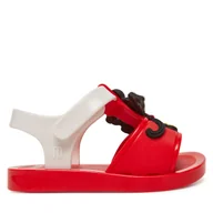 Buty dla dziewczynek - Sandały Melissa Play Mickey & Minnie 35982 Czerwony - miniaturka - grafika 1
