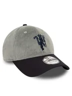 Czapki męskie - New Era Czapka z daszkiem Microcord 3930 Man U 60432036 Szary - miniaturka - grafika 1