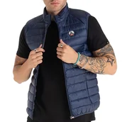 Kamizelki męskie - Bezrękawnik Just Over The Top Tom PF22MDOW04-124 - granatowa - miniaturka - grafika 1