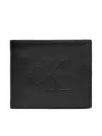 Portfele - Calvin Klein Portfel męski Bold Billfold LV04D1155G Czarny - miniaturka - grafika 1