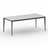 Stoły i stoliki do biura - B2B Partner Stół ACTION 2000 x 900 x 750 mm, biały 499374 - miniaturka - grafika 1