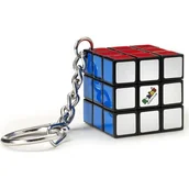 Zabawki interaktywne dla dzieci - Zabawka kostka Rubika SPIN MASTER Rubik's Brelok 3x3 6065414 - miniaturka - grafika 1