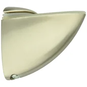 Zawiasy, okucia i inne akcesoria - Uchwyt do półki Pelikan średni nikiel szczotkowany 2 szt. STAHL - miniaturka - grafika 1