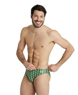 Kąpielówki męskie - ARENA Men's Swim Briefs Allover Slip Mężczyźni (Paczka 1) - miniaturka - grafika 1