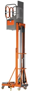 Podnośnik osobowy (udźwig: 120 kg, wymiary platformy: 48x69 cm, maks. wysokość robocza: 493 cm) 00081564 - Wózki magazynowe - miniaturka - grafika 2