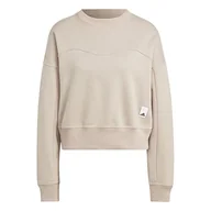 Bluzy damskie - adidas W LNG Swt Bluza Damska - miniaturka - grafika 1