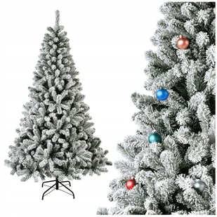 Sztuczna Choinka Ośnieżona Gęsta PREMIUM Sosna Królewska 300 CM + Stojak - Choinki - miniaturka - grafika 1