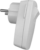 Gniazdka elektryczne - ANGLED PLUG N_L SWITCH WHITE 10231 - miniaturka - grafika 1