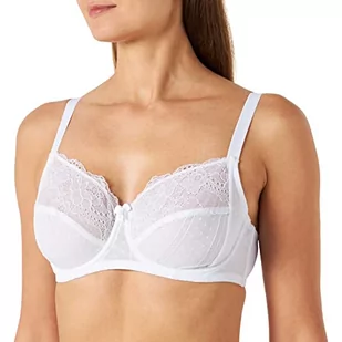 Selene Damski biustonosz z fiszbinami Enma, biały (Blanco), 85C - Biustonosze - miniaturka - grafika 1