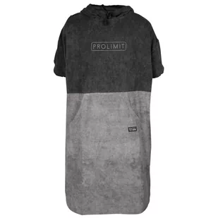 Poncho Prolimit Black/Grey - Pływanie - miniaturka - grafika 1