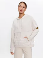 Bluzy damskie - Vans Bluza Flip It Hoodie VN000A6D Écru Regular Fit - miniaturka - grafika 1