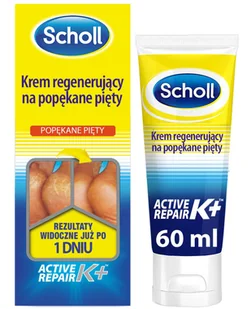 Scholl Active Repair K+ Krem Regenerujący popękane pięty 60ml - Balsamy i kremy do ciała - miniaturka - grafika 3