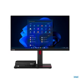 Lenovo ThinkCentre TIO Flex 24i 60,5 cm (23.8") 1920 x 1080 px Full HD - Monitory - miniaturka - grafika 1