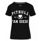 Odzież taktyczna i umundurowanie - Pitbull koszulka damska PITBULL Middle Weight 170 Basic Love PB '25 - Czarna (36) - miniaturka - grafika 1