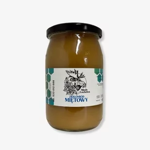 Ziołomiód miętowy 950g Miody z Łochowa - Miód - miniaturka - grafika 1